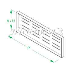 Rear Plate a 3U 132X269